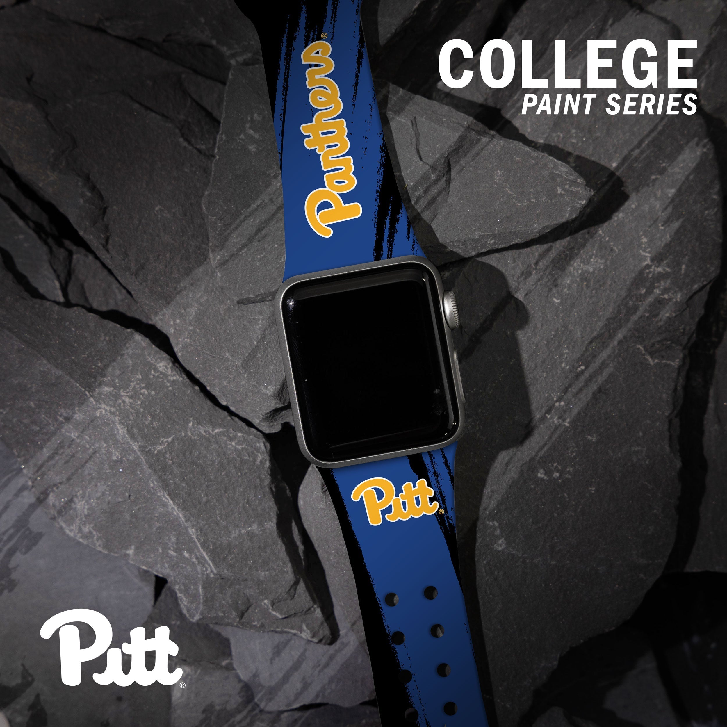 Pittsburgh Panthers HD Apple Watch Band 27
