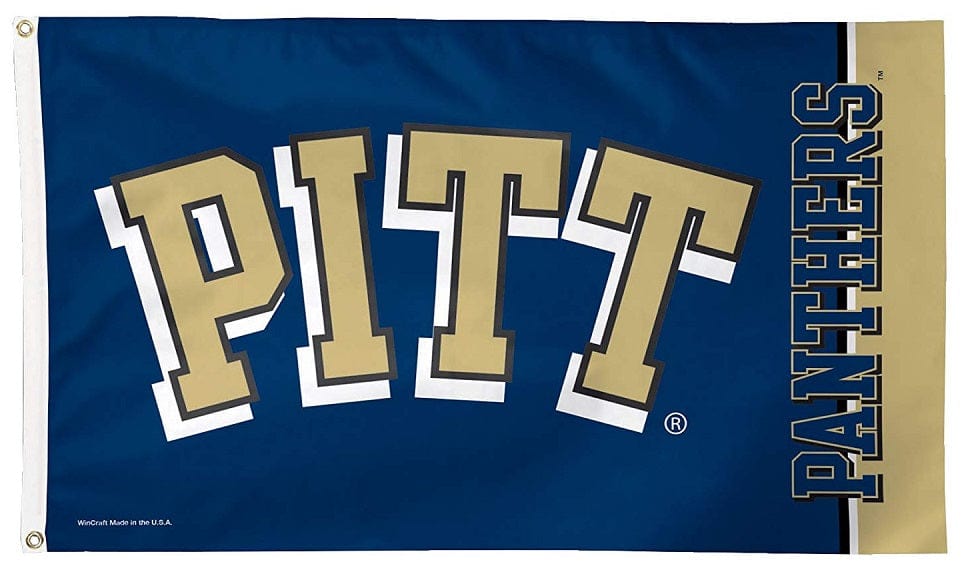Pittsburgh Panthers Flag 3x5 Logo