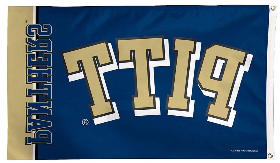 Pittsburgh Panthers Flag 3x5 Logo