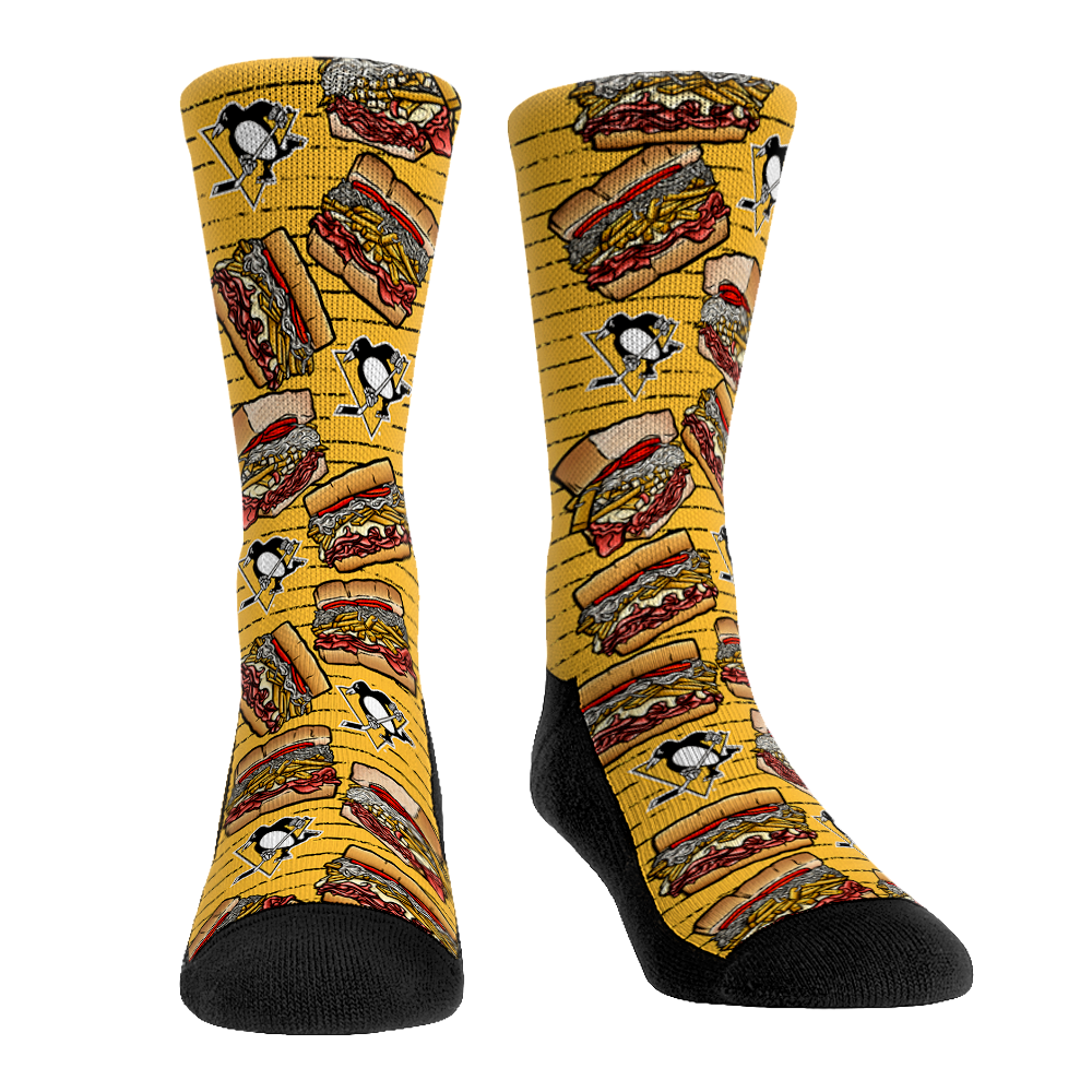 Pittsburgh Penguins - Stacked Sandwich | Rock 'Em Socks