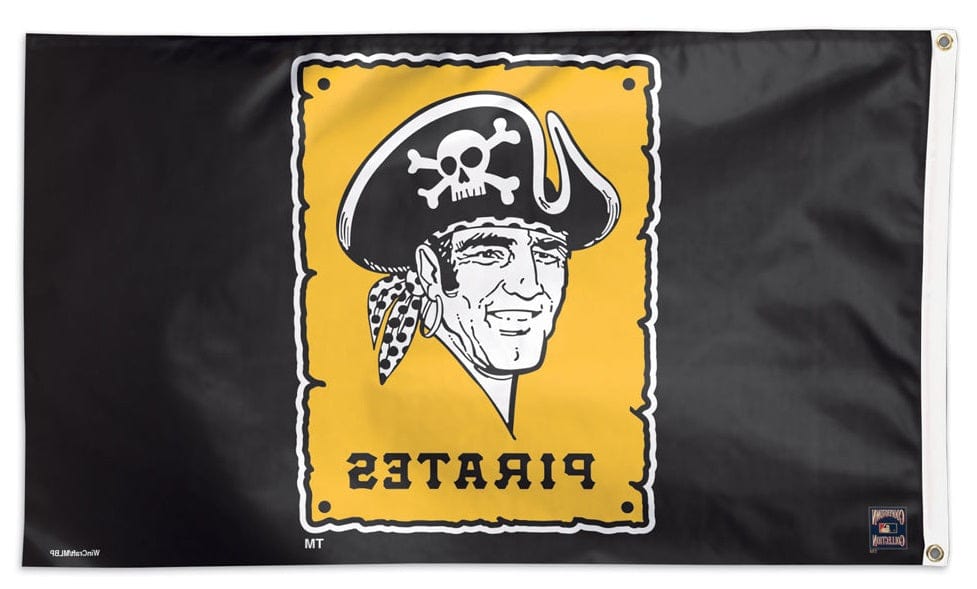 Pittsburgh Pirates Flag 3x5 Cooperstown Logo