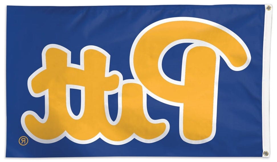 Pittsburgh University Flag 3x5 Pitt Logo