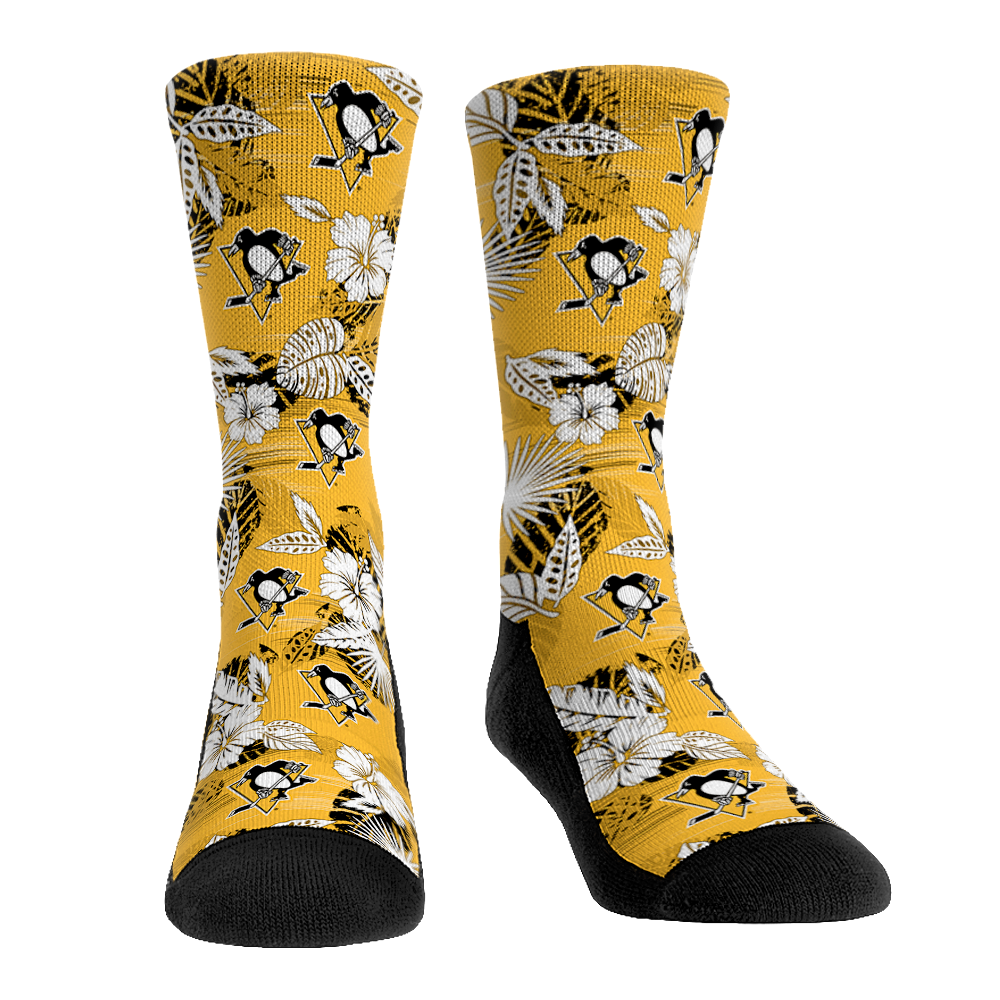 Pittsburgh Penguins - Floral | Rock 'Em Socks