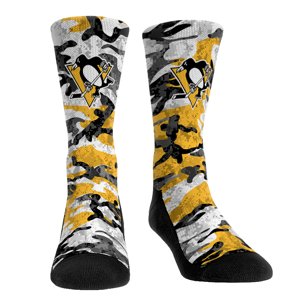 Pittsburgh Penguins - What The Camo | Rock 'Em Socks