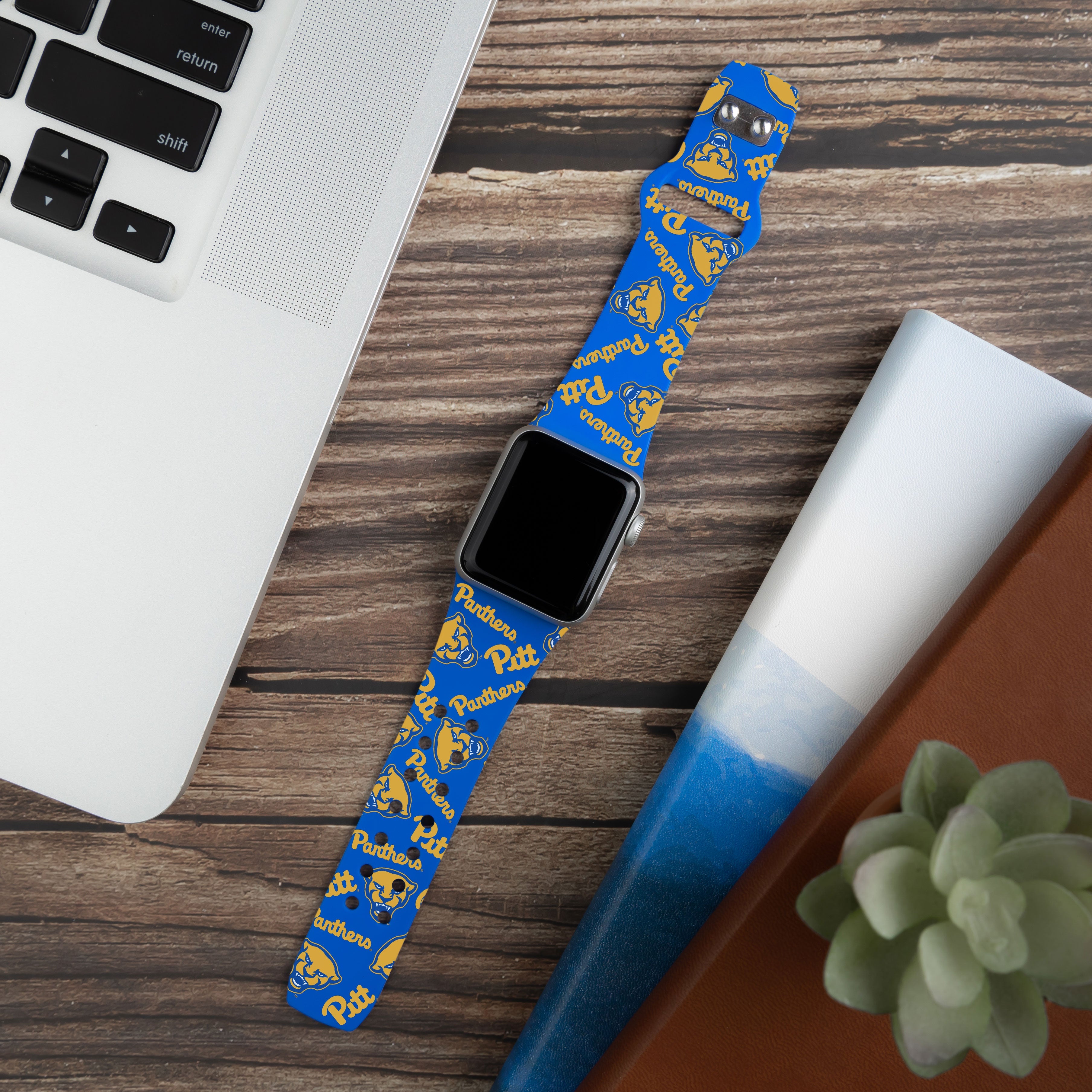 Pittsburgh Panthers HD Apple Watch Band 10