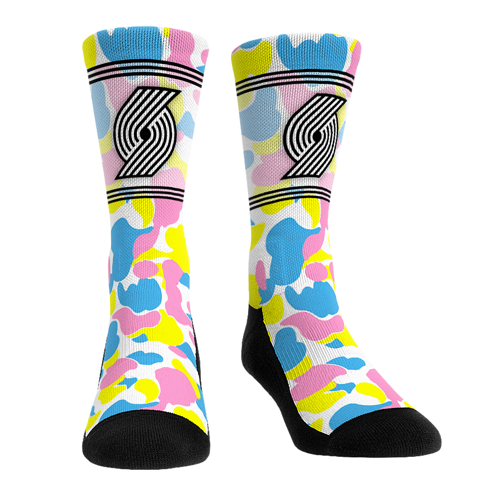 Portland Trail Blazers - Easter Ink | Rock 'Em Socks