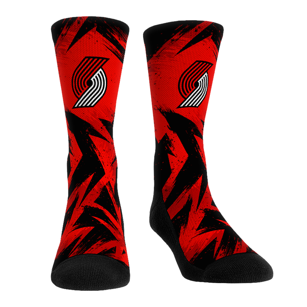 Portland Trail Blazers - Game Paint | Rock 'Em Socks 1