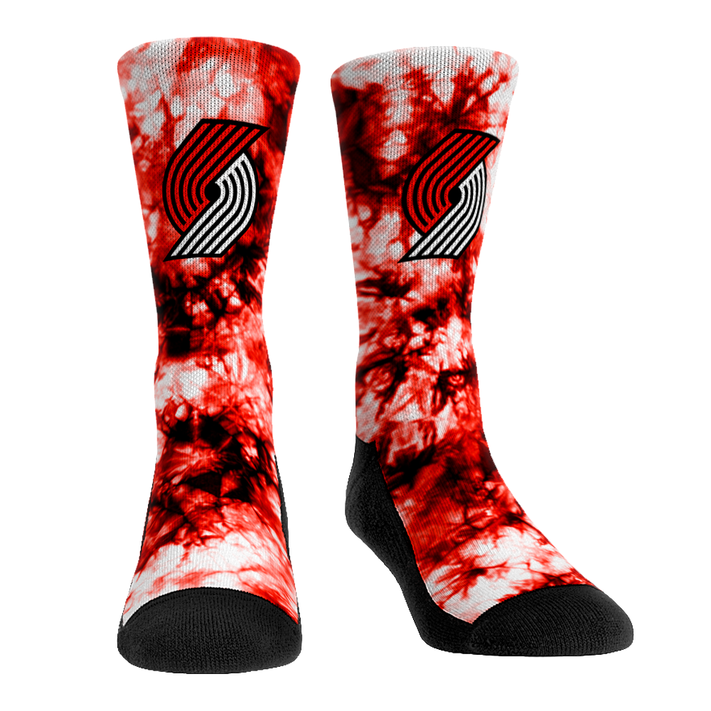 Portland Trail Blazers - Team Tie Dye | Rock 'Em Socks