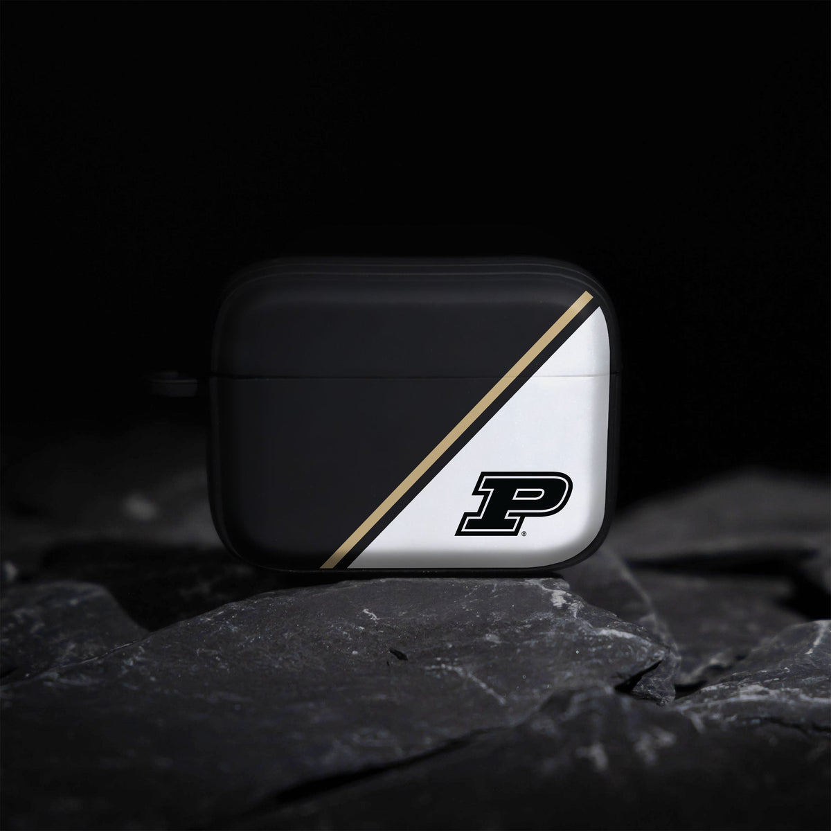 Purdue Boilermakers HDX Champion Series Apple AirPods Pro 1 & 2 Case Cover | Affinity Bands 3