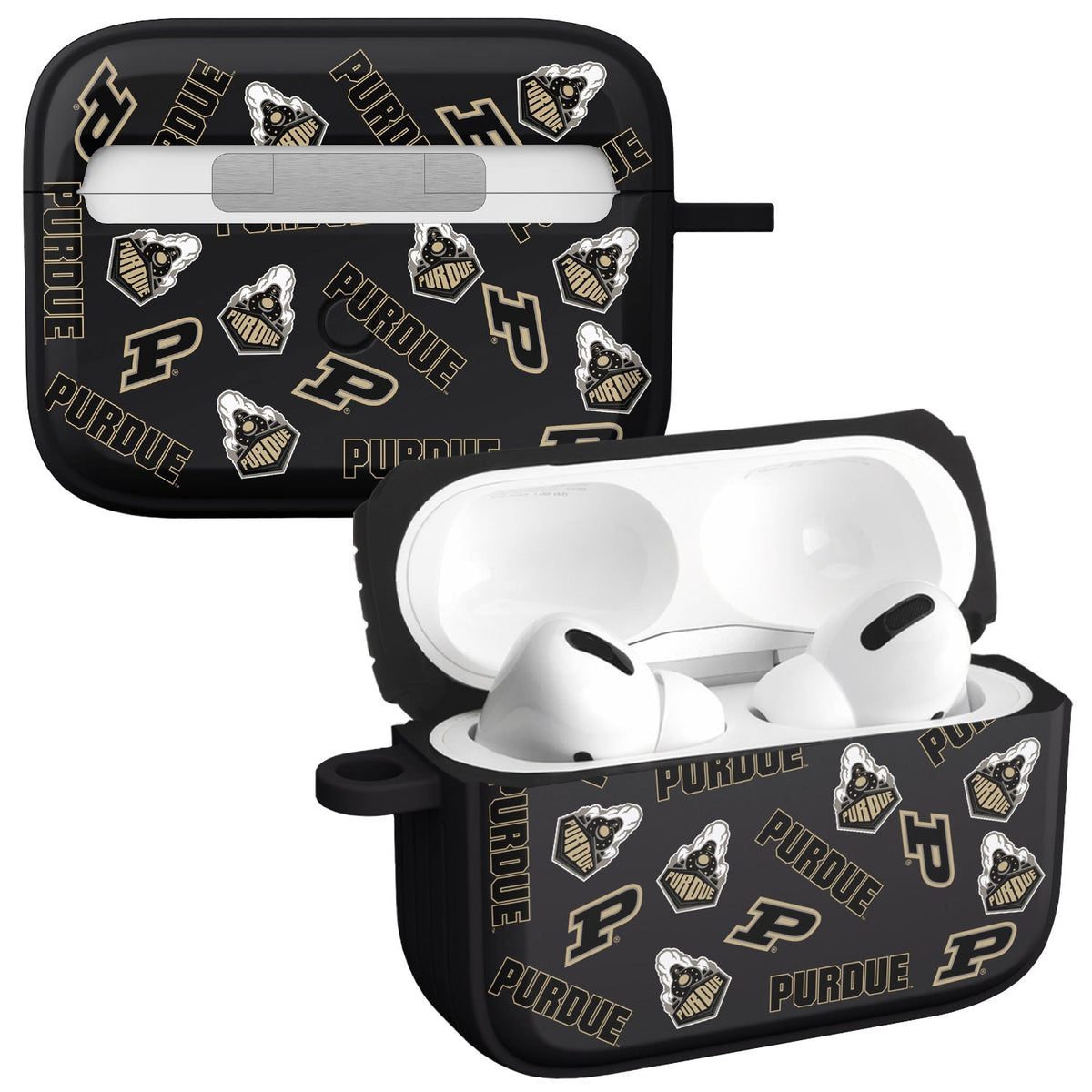 Purdue Boilermakers HDX AirPods Pro 1 & 2 Case Cover | Affinity Bands 6