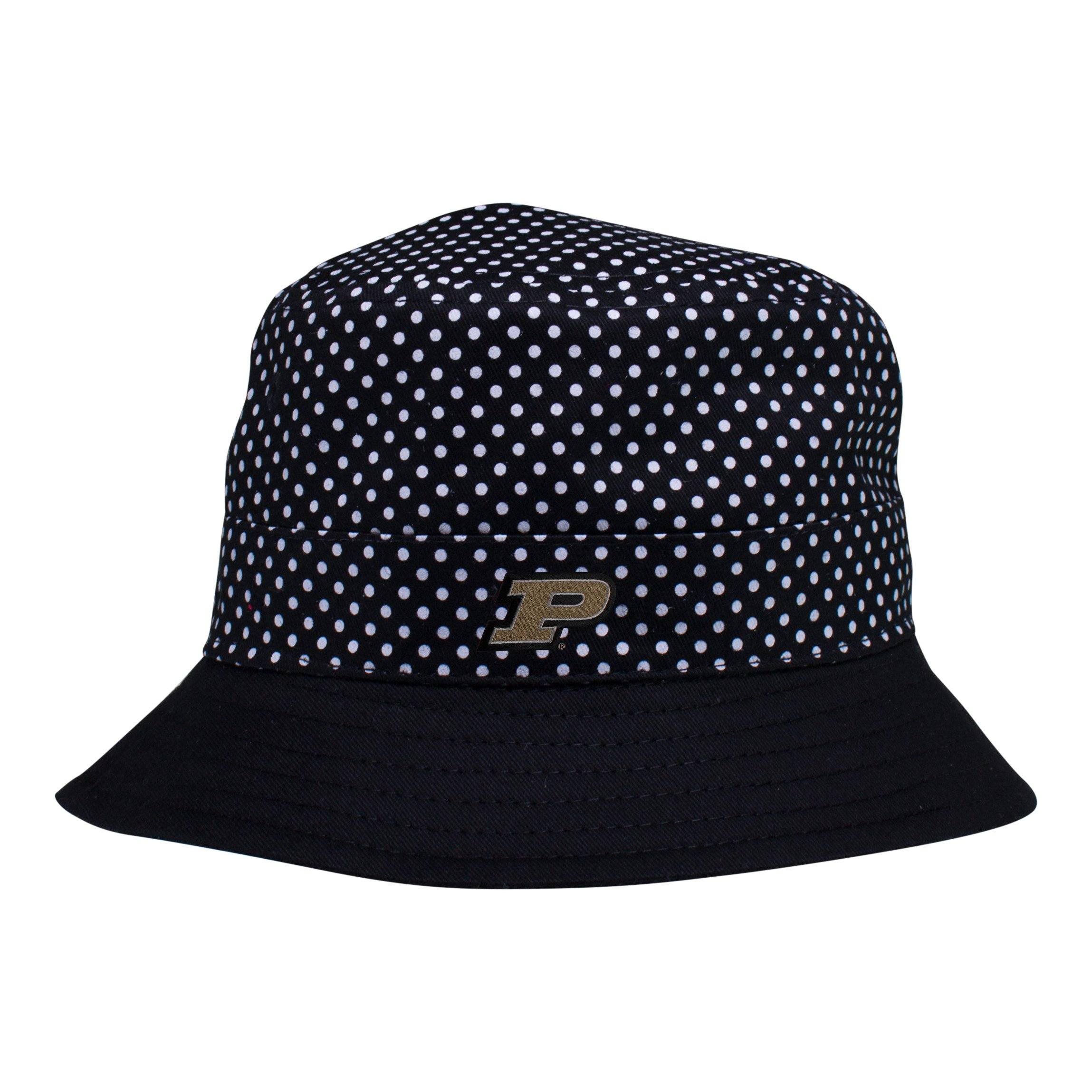 Purdue Pin Dot Bucket Hat | Two Feet Ahead