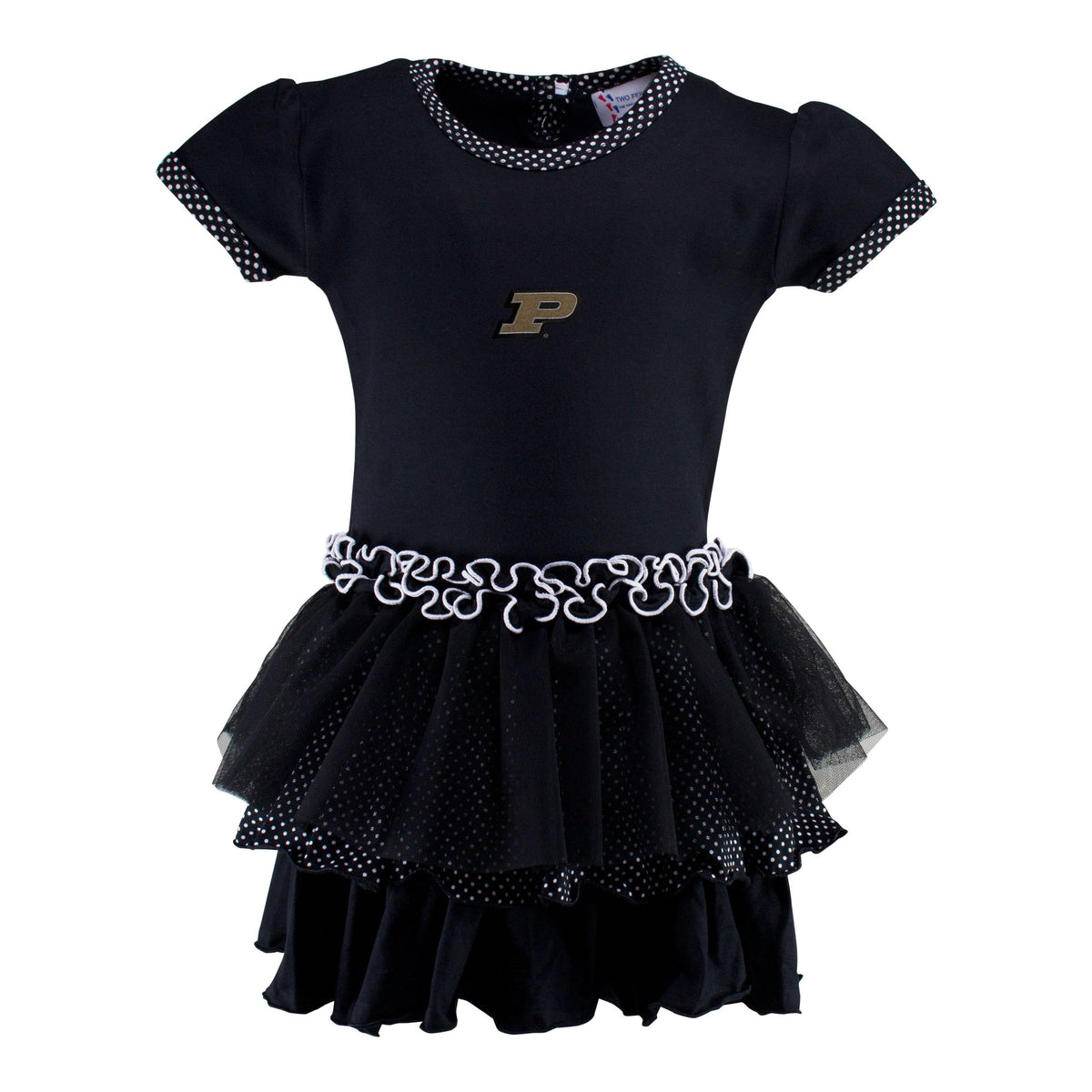Purdue Pin Dot Tutu Dress | Two Feet Ahead 1