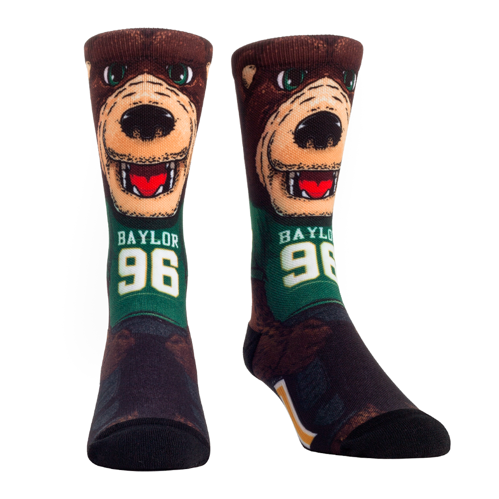 Baylor Bears - HyperOptic Mascot | Rock 'Em Socks