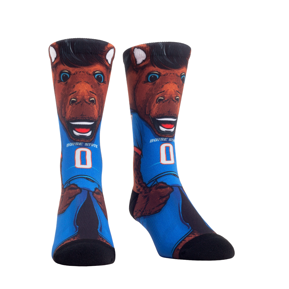 Boise State Broncos - HyperOptic Mascot | Rock 'Em Socks