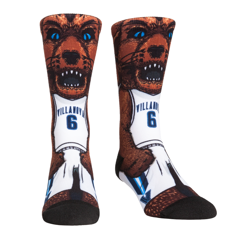 Villanova Wildcats - HyperOptic Mascot | Rock 'Em Socks