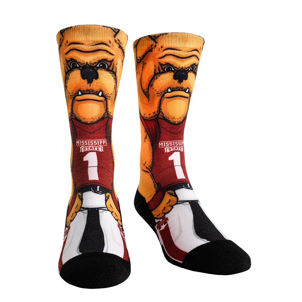 Mississippi State Bulldogs - HyperOptic Mascot | Rock 'Em Socks 1