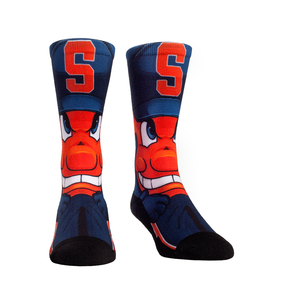 Syracuse Orange - HyperOptic Mascot | Rock 'Em Socks 1