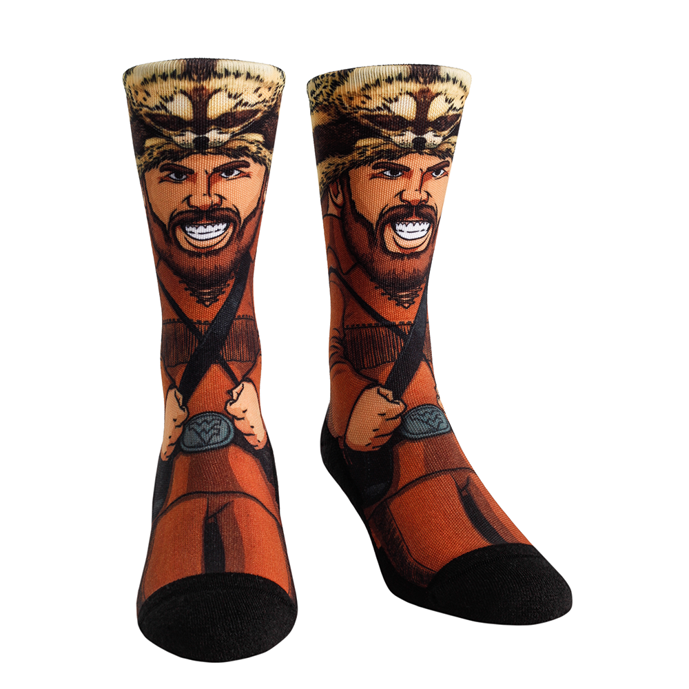 West Virginia Mountaineers - HyperOptic Mascot | Rock 'Em Socks