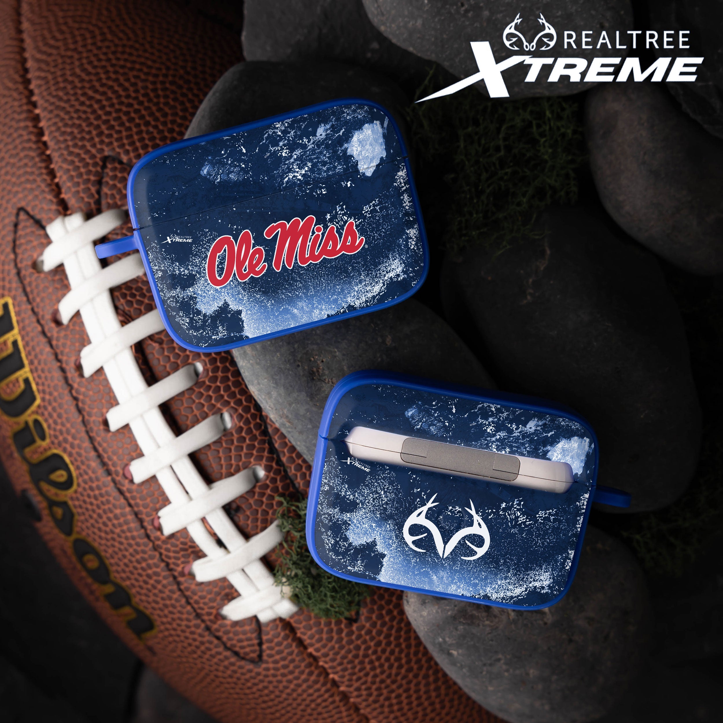 Mississippi Ole Miss Realtree HDX Apple AirPods Pro Case Cover 2