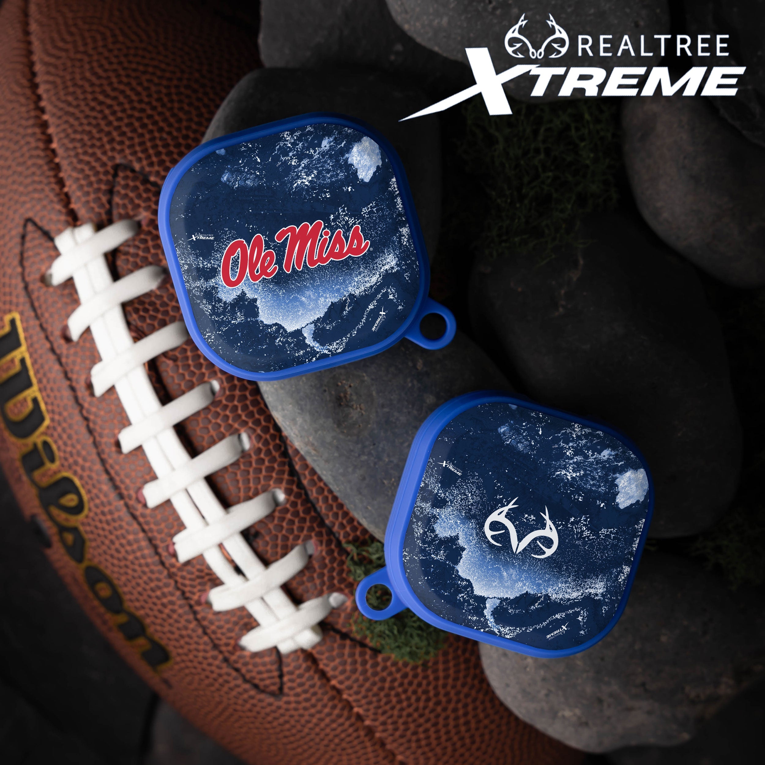 Mississippi Ole Miss Realtree HDX Samsung Galaxy Buds Pro & Buds Live Case Cover 2