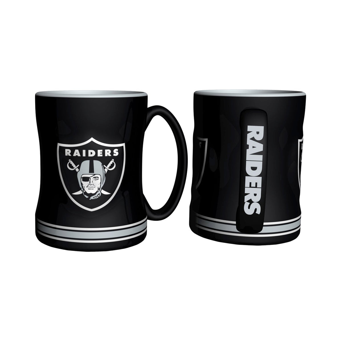 Las Vegas Raiders Logo Relief Coffee Mug 1