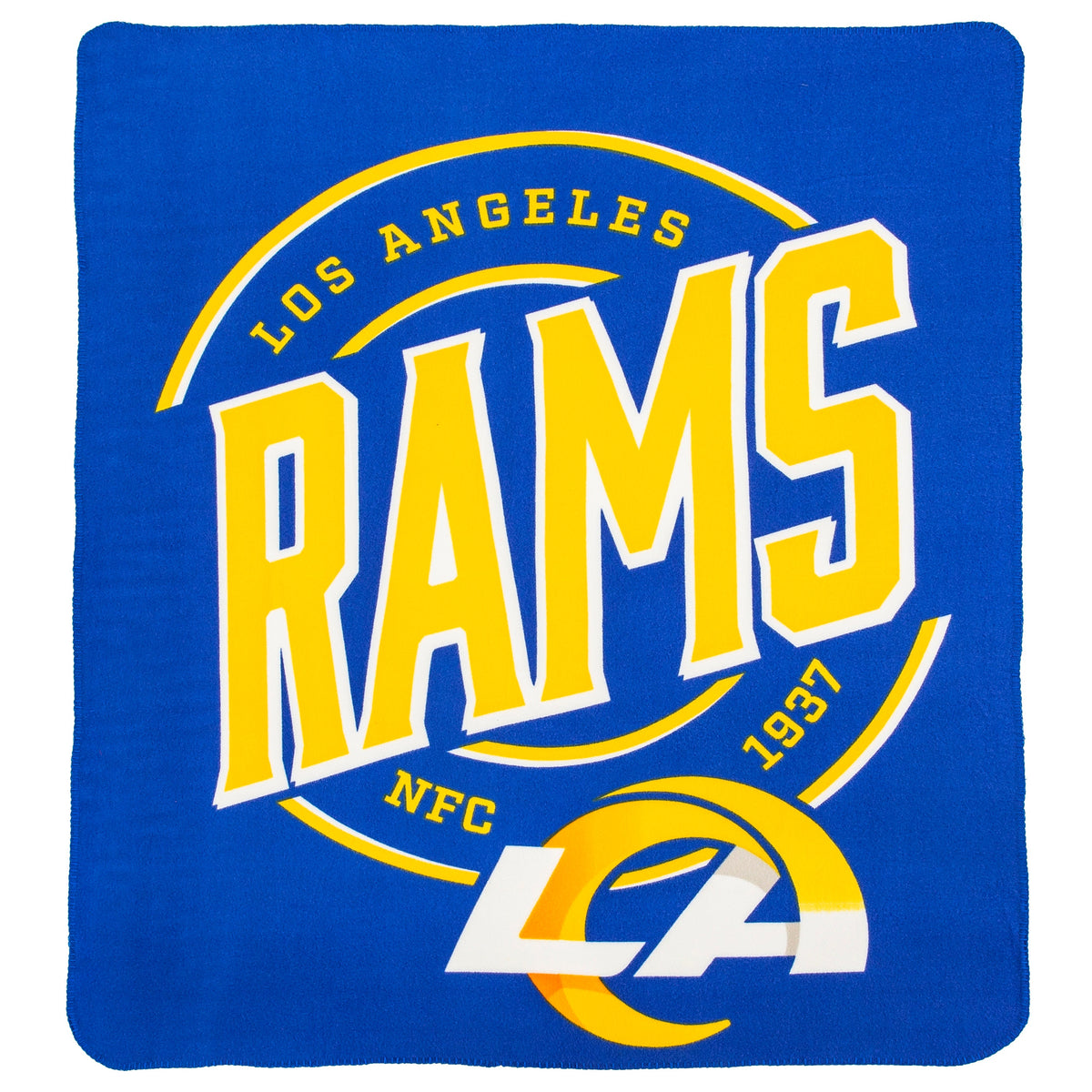Los Angeles Rams 50" x 60" Campaign Fleece Blanket 1