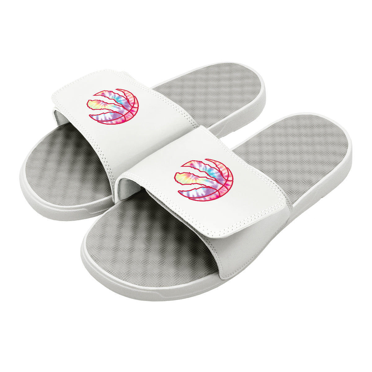 Toronto Raptors Tie Dye Clip Slides 1