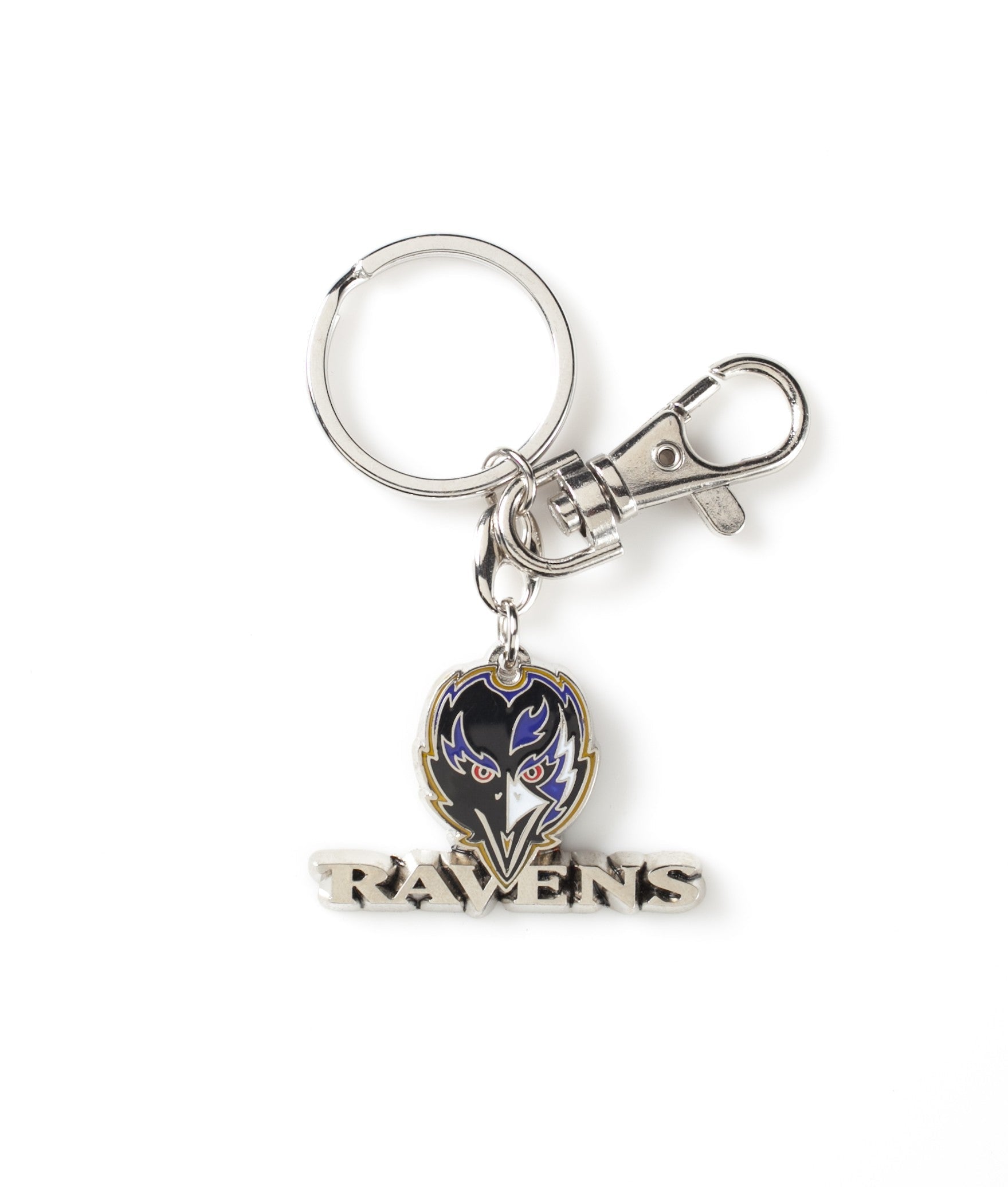 Baltimore Ravens Heavyweight Football Keychain 1