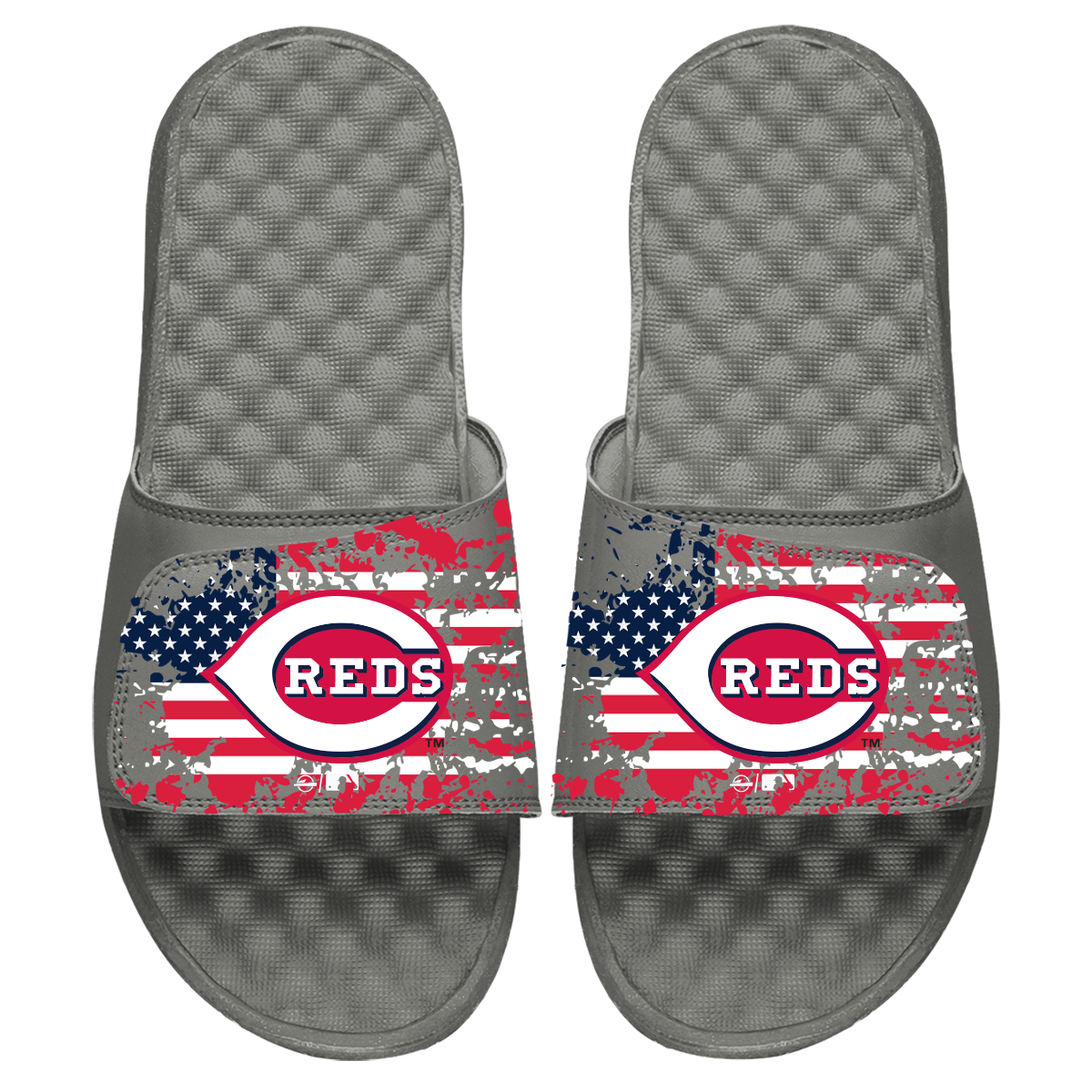 Cincinnati Reds American Flag Slides 2