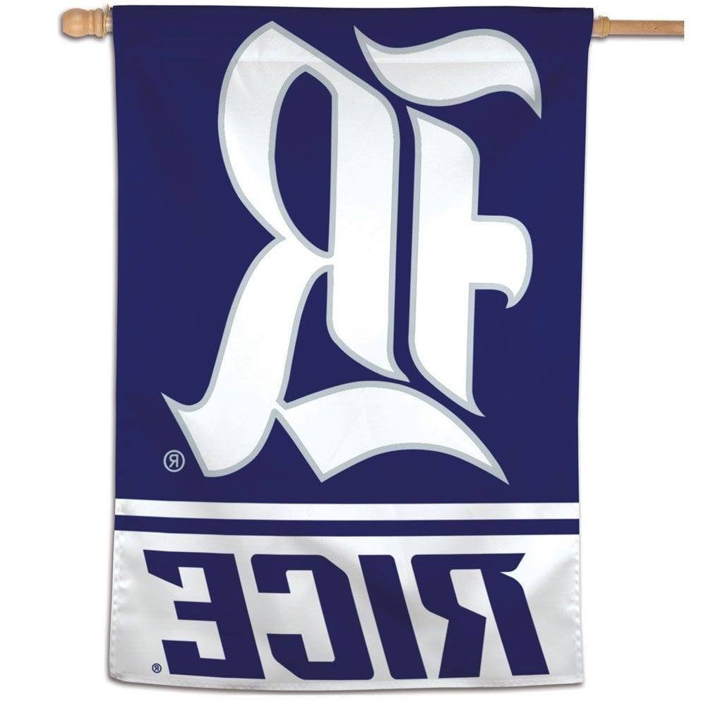 Rice Owls Flag Vertical House Banner