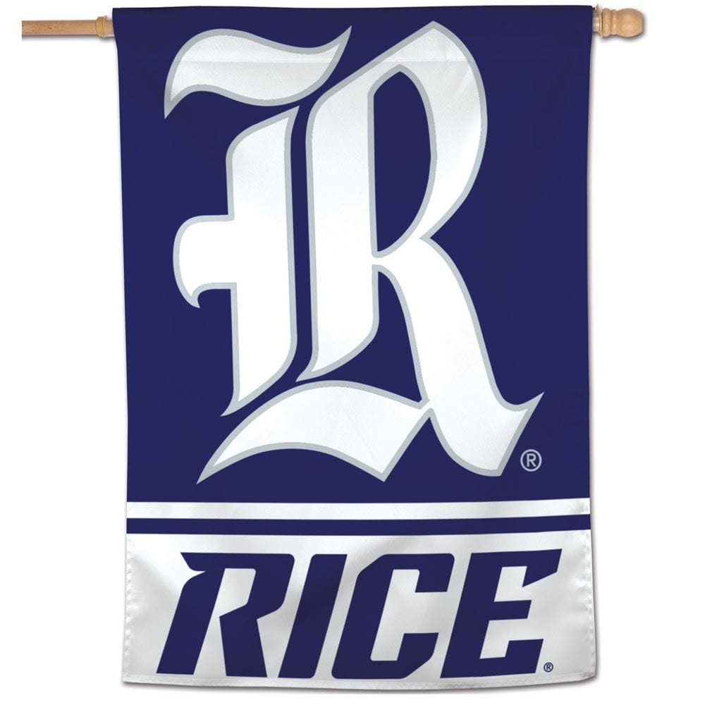 Rice Owls Flag Vertical House Banner