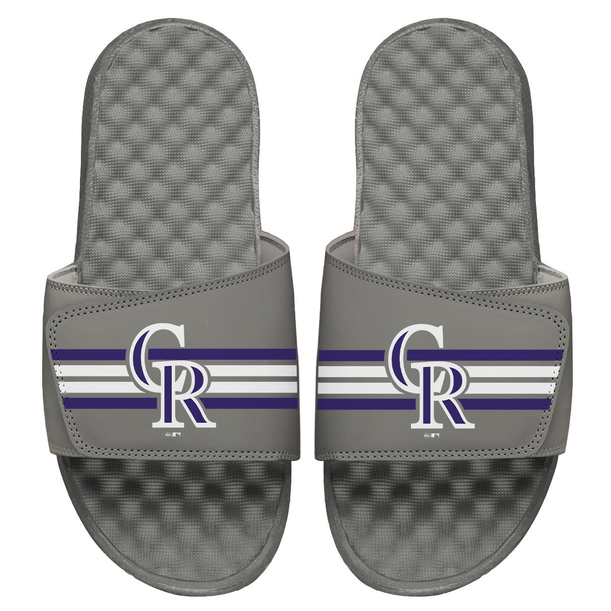 Rockies Varsity Stripes Slides 2