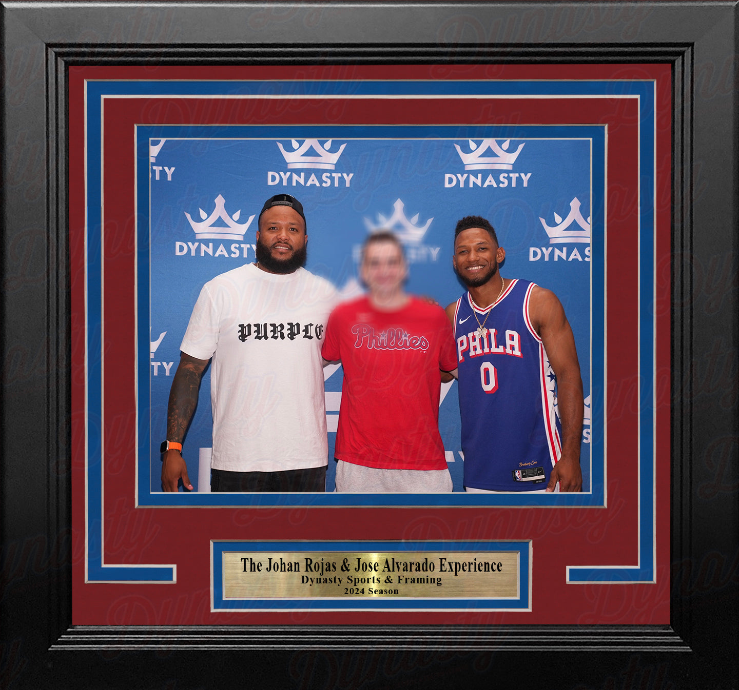 Johan Rojas & Jose Alvarado Philadelphia Phillies Photo-Op Frame Kit 2