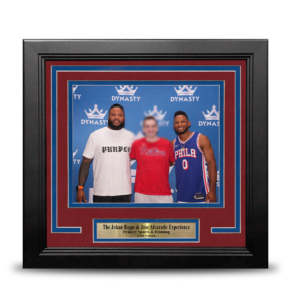 Johan Rojas & Jose Alvarado Philadelphia Phillies Photo-Op Frame Kit 1