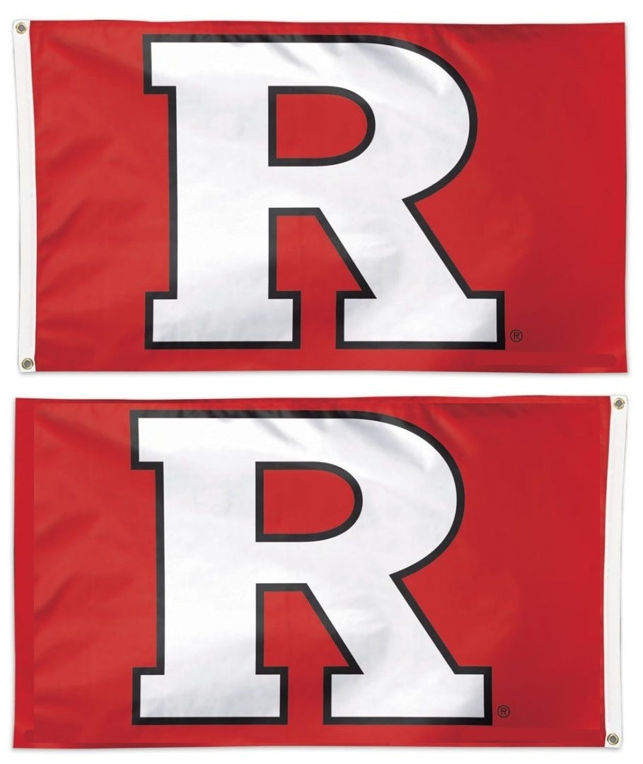 Rutgers 2 Sided 3x5 Flag