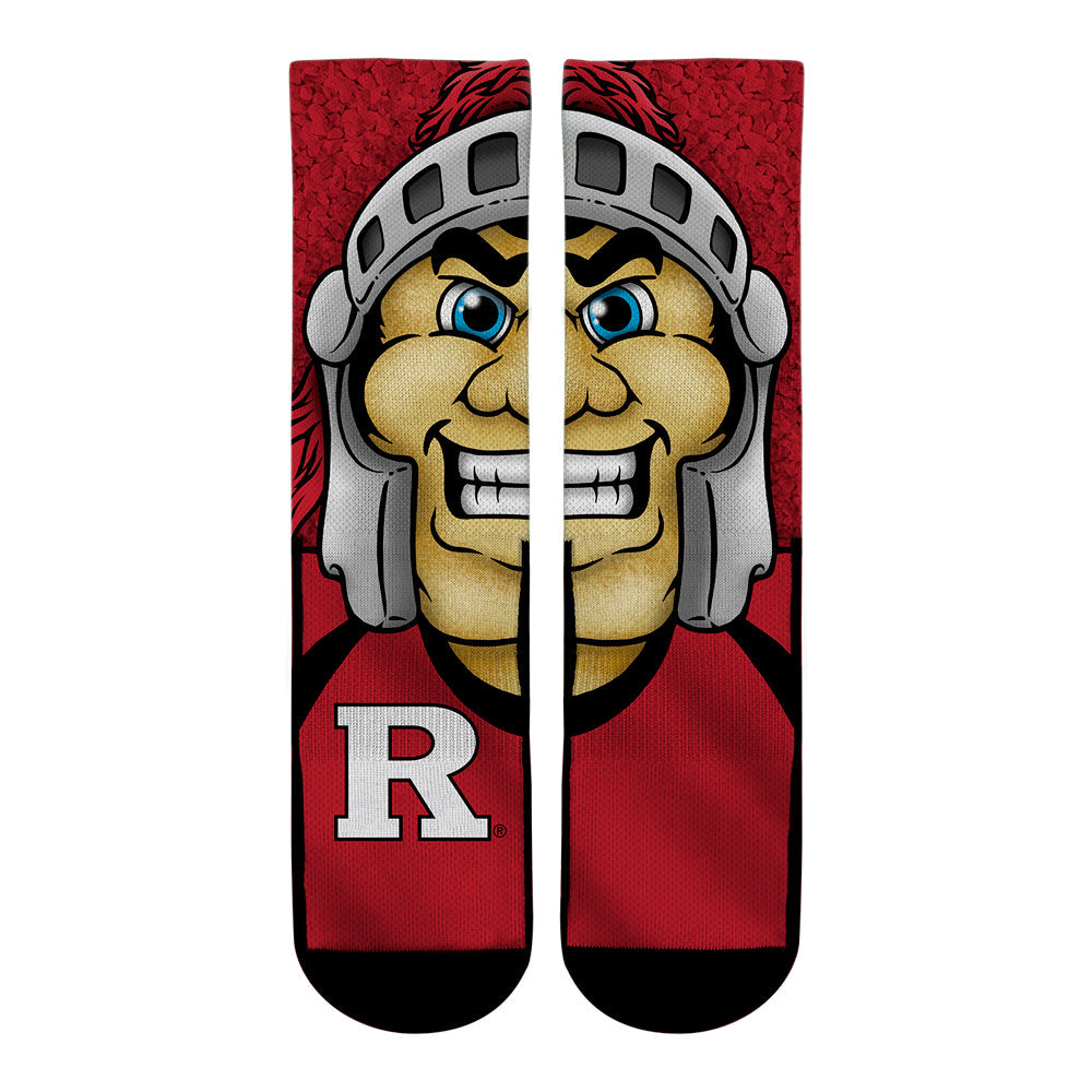 Rutgers Scarlet Knights - Mascot | Rock 'Em Socks