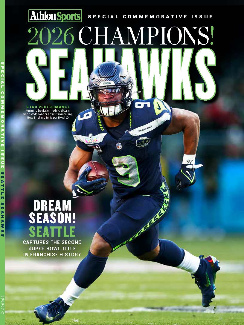 Preorder: Athlon Sports - Seattle Seahawks 2026 NFL Football Champions - Special Commemorative Issue: Seattle Captures The 2nd Super Bowl Title In Franchise History