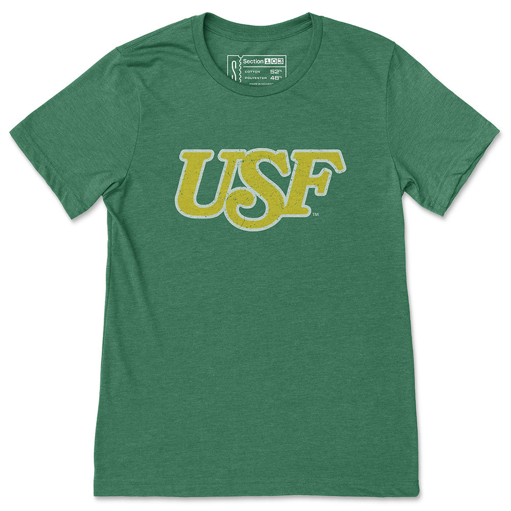 South Florida Vintage USF Logo T-Shirt