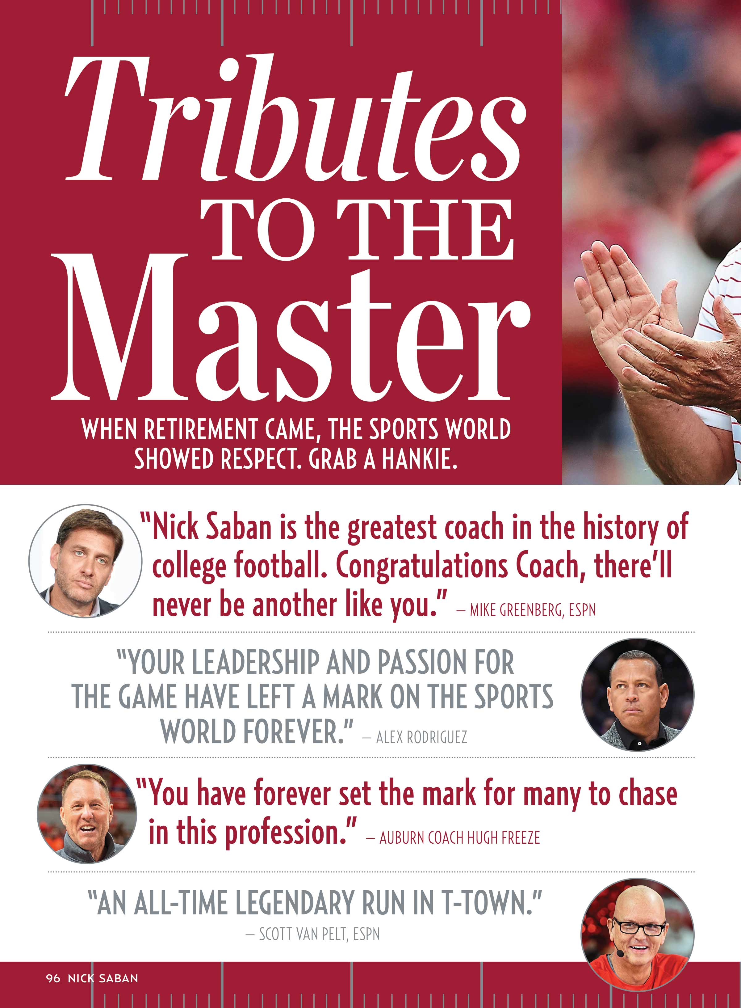 Nick Saban - 7 Decades Of Stories & Photos, Keys To Success, Football Coach, Michigan State, LSU, NFL, Alabama Crimson Tide, National Championships, Stats, Interviews, Retirement, Lessons & Tributes! 6