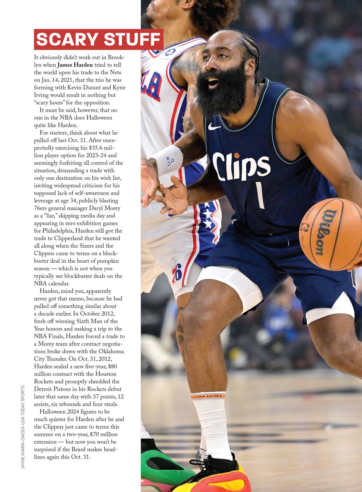 Athlon Sports - 2024-25 NBA Preview: 15 Key Storylines, Lakers JJ Redick Gamble, Wemby's Alien Invasion, In-Depth Conference Previews, Bold Predictions, Fantasy Guide, Lebron James, Steph Curry & More 8