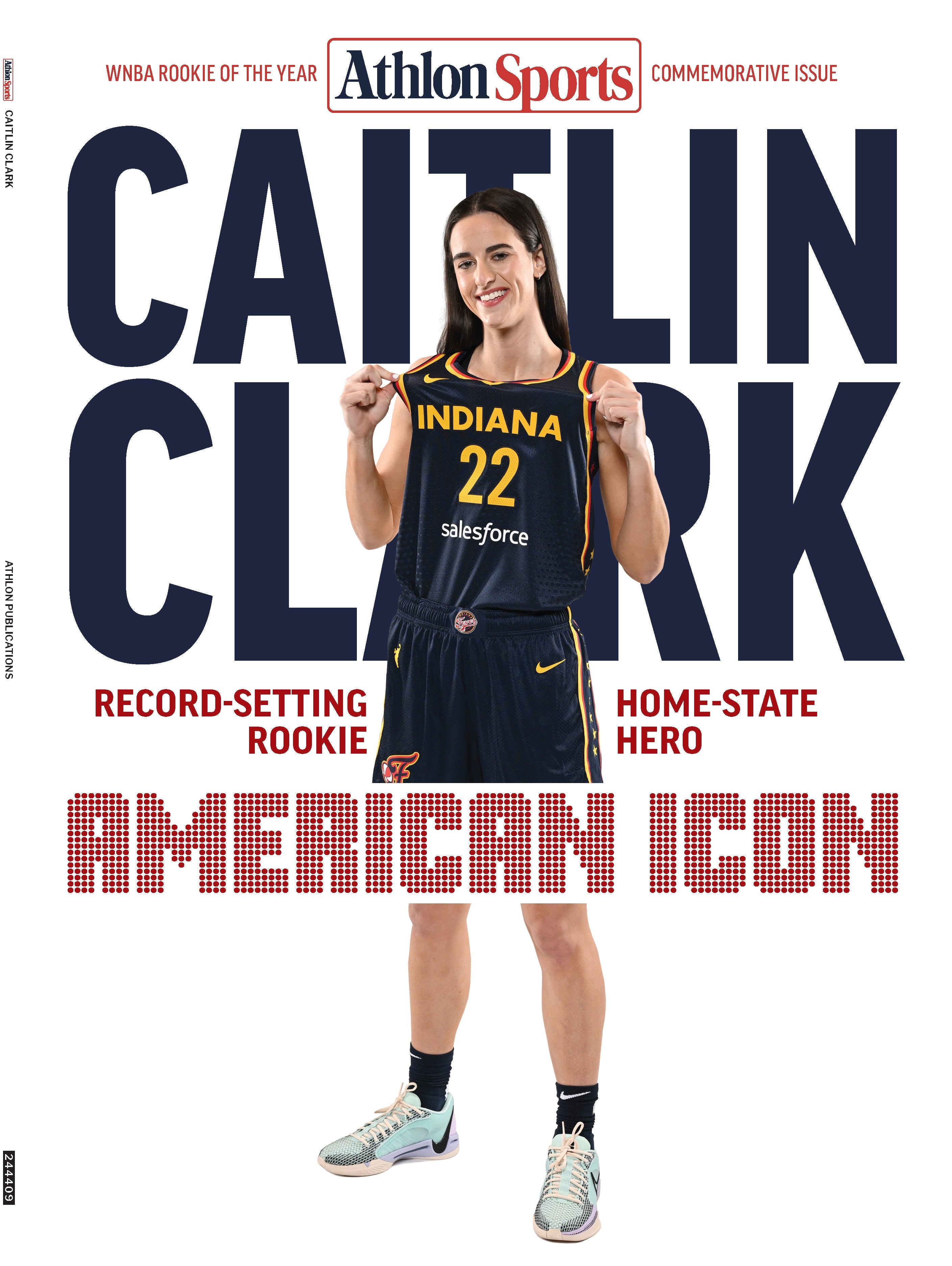 Athlon Sports - Caitlin Clark: WNBA Rookie Of The Year Commemorative Issue, Iowa Hawkeyes To Indiana Fever, No. 1 Draft Pick, 2024 Stats, Record-Setting Season, Angel Reese Duo, Social Media & More!