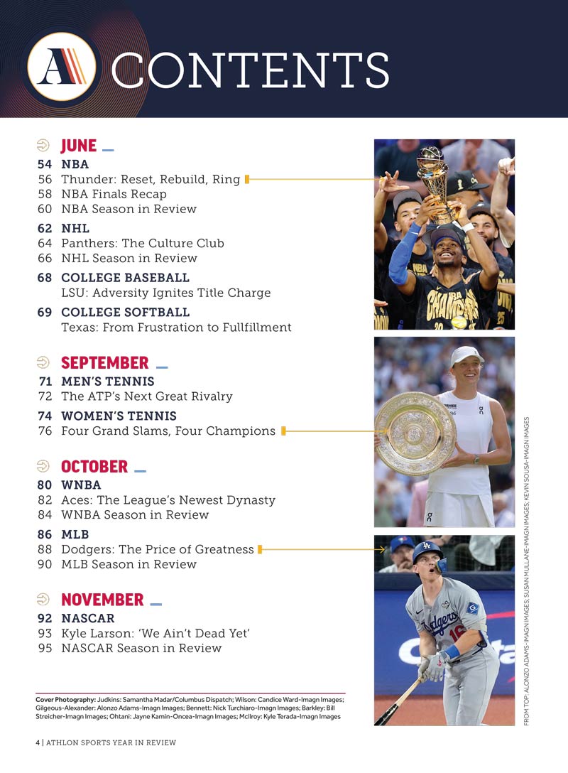 Athlon Sports - Sports Year In Review 2025: The Biggest Stories In Baseball, Football, Hockey & Basketball, Ohtani’s Breakout Year, Barkley’s Eagles Rise, Women’s Sports Milestones & More! 3