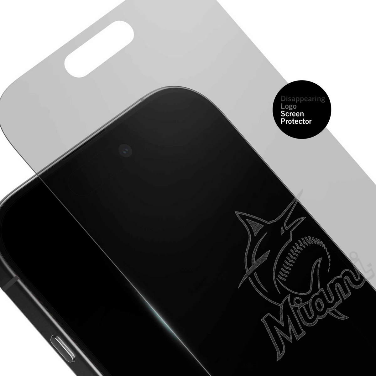 Miami Marlins Clear Screen Protector 2