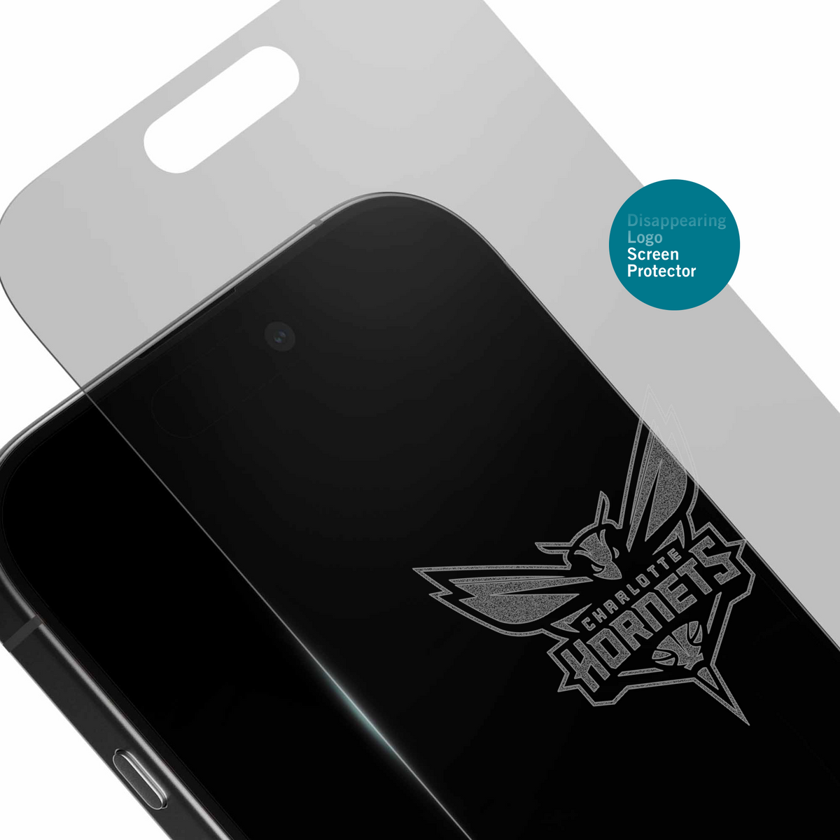Charlotte Hornets Clear Screen Protector 2