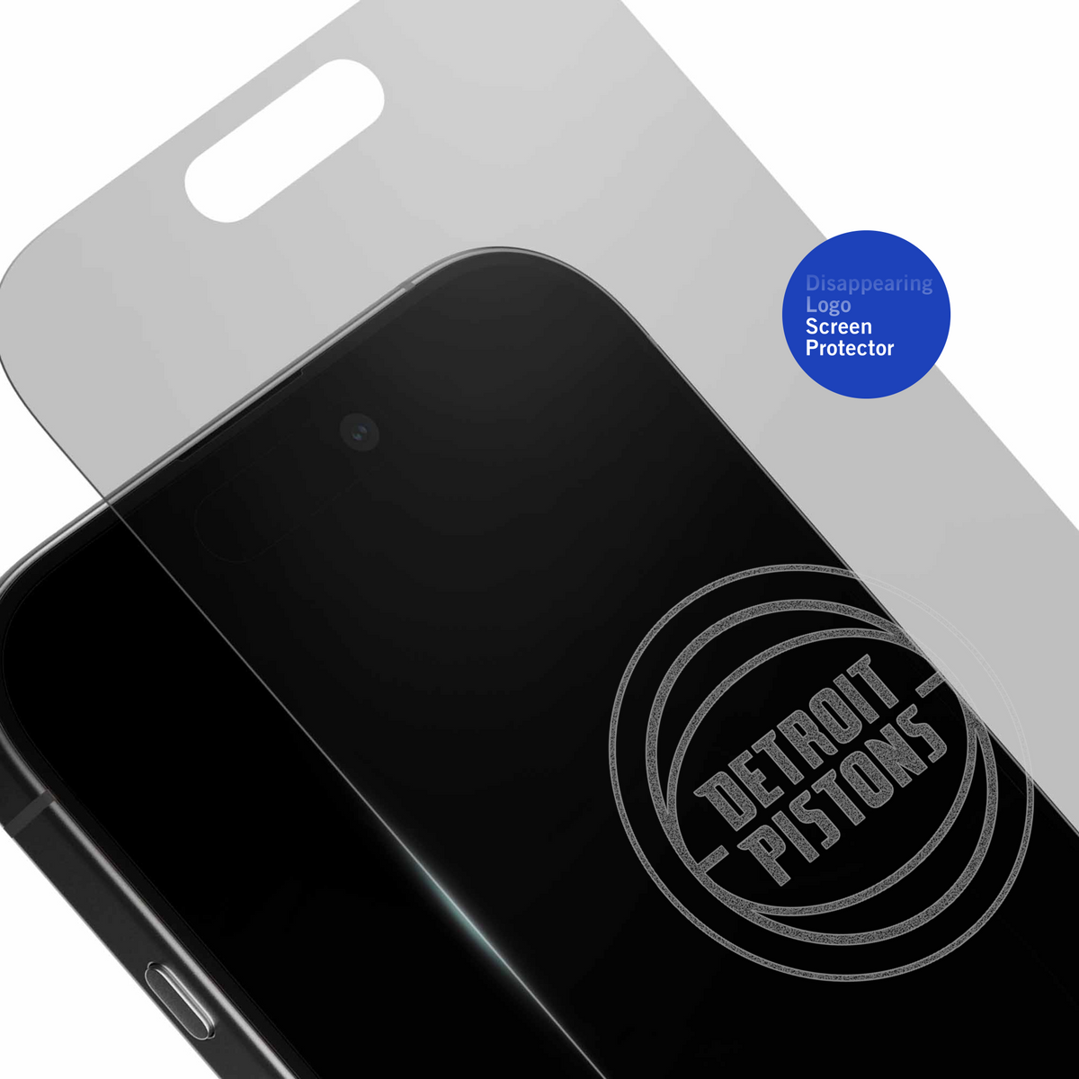 Detroit Pistons Clear Screen Protector 2