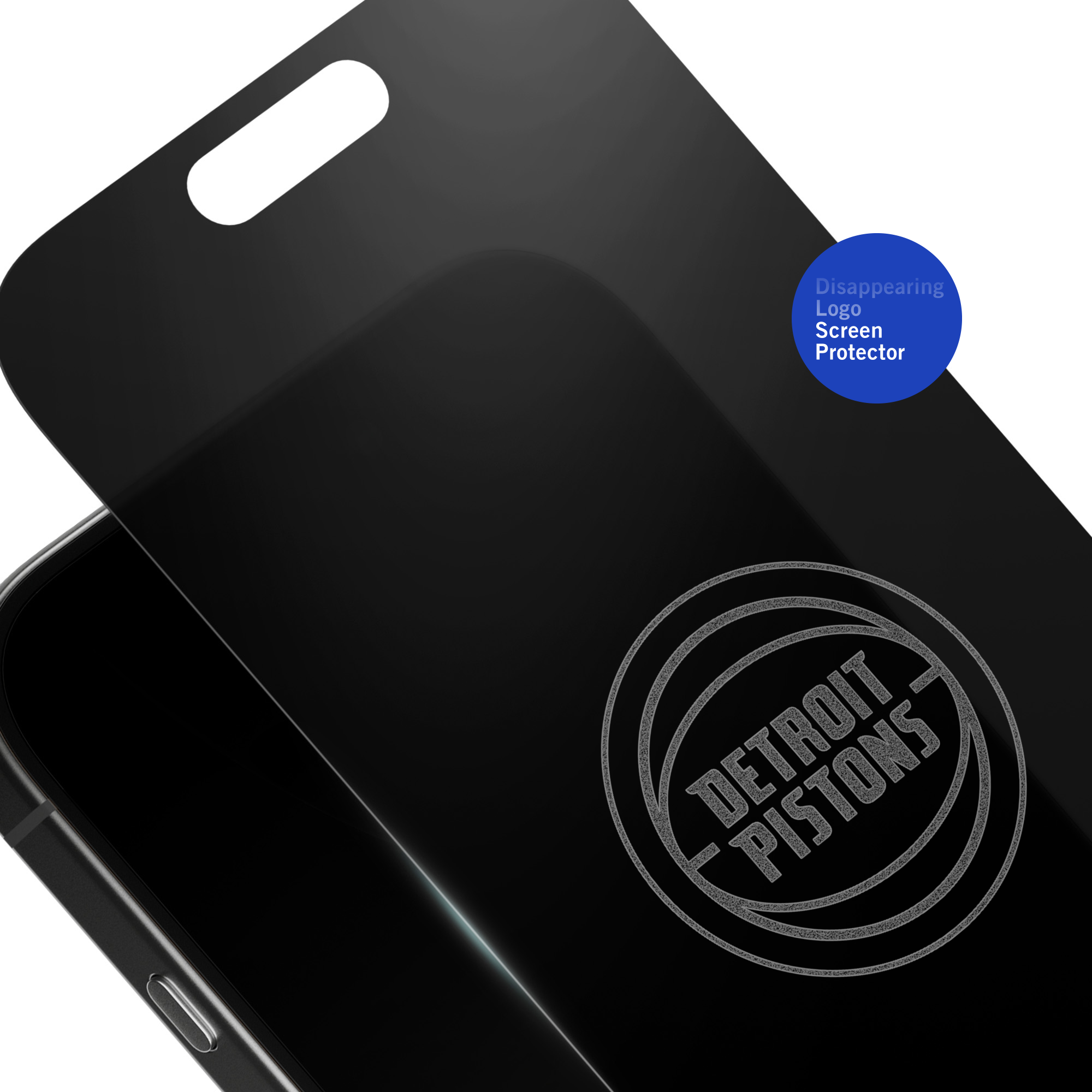 Detroit Pistons Privacy Screen Protector 2