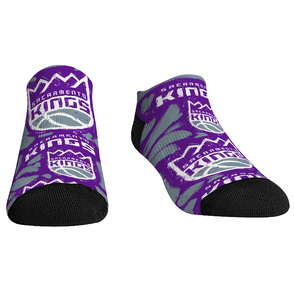 Sacramento Kings - Low Cut  - Logo Paint | Rock 'Em Socks