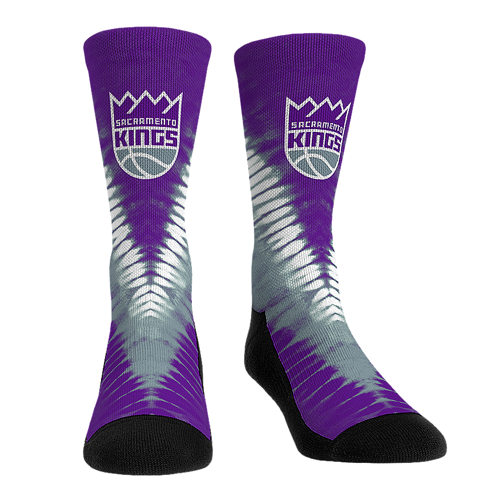 Sacramento Kings - V Shape Tie Dye | Rock 'Em Socks