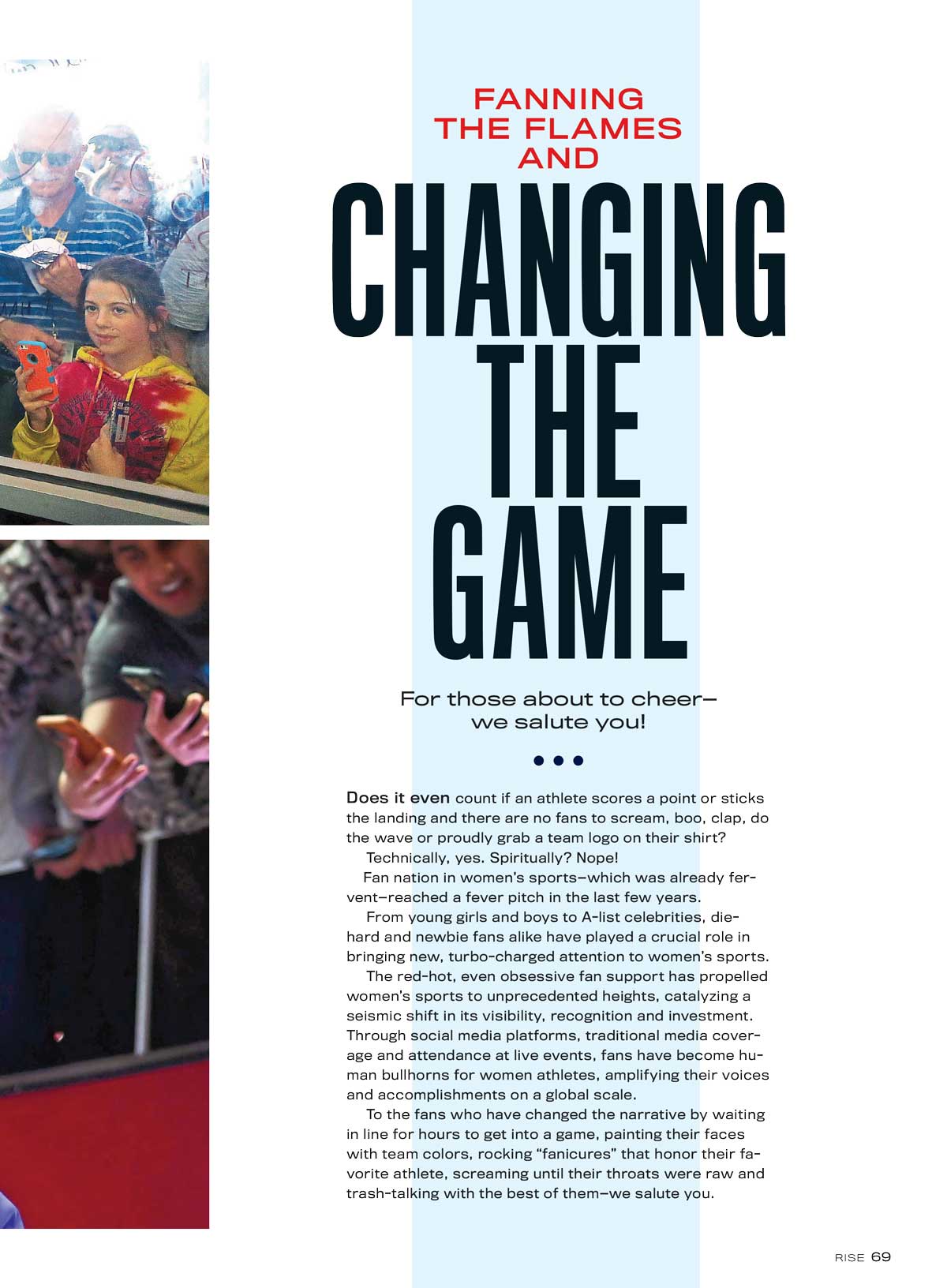 RISE Women In Sports - Caitlin Clark, Olivia Dunne, Coco Gauff, Countdown To Olympics, Women's Soccer, NIL Pioneers Earning Millions, Chloe V. Mitchell, GOATS, Female Empowerment, Title IX, +More! 7