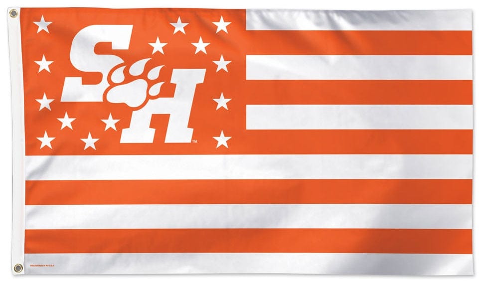 Sam Houston State Bearkats Flag 3x5 Americana Stars and Stripes